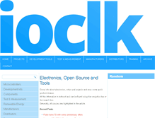 Tablet Screenshot of ioclk.com